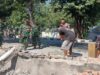 Cegah Pembangunan Mangkrak, Koramil Ampenan Turun Tangan