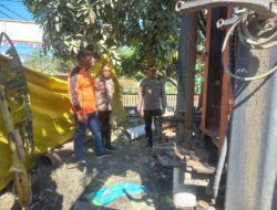 Peduli Krisis Air Bersih, Polda NTB Bangun Sumur Bor di Polsek Rasanae Barat dan Sape