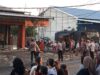 TOKO SEMBAKO DI DESA MATUA TERBAKAR, POLISI BERSAMA BRIMOB DAN WARGA BERHASIL PADAMKAN API