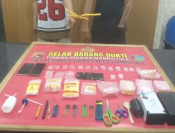 Gerebek Bandar Narkoba di Plampang, Sat Resnarkoba Polres Sumbawa Amankan 3 Pria dan 14 Poket Sabu