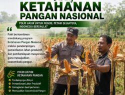 Polri Dukung Astacita, Polsek Rengel Polresta Tuban Turun Cek Tanaman Jagung Warga di Desa Rengel