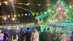 Polsek Rasanae Barat Amankan Pasar Malam Amahami, Wujudkan Situasi Kamtibmas Kondusif