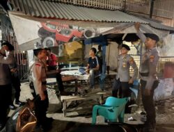 Patroli Dialogis Sat Samapta Polres Bima Kota Jaga Kamtibmas di Malam Hari