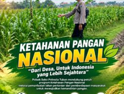 Polsek Soko Polresta Tuban Turun Langsung Cek Tanaman Jagung Warga