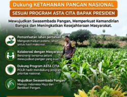 Polri Dukung Astacita, Polsek Grabagan Polresta Tuban Turun Cek Tanaman jagung milik Warga di Desa Grabagan