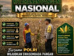 Polsek Plumpang Polresta Tuban Turun Langsung Cek Tanaman Jagung Warga