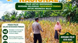 Polri Dukung Astacita, Polsek Semanding Polresta Tuban Turun Cek Tanaman jagung milik Warga di Desa Ngino