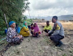 Bhabinkamtibmas Cempi Jaya Imbau Warga Cegah Pembalakan Liar dan Karhutla