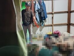 Respon Cepat, Polsek Alas Barat Bergerak Sigap Olah TKP Temuan Mayat Membusuk di Usar Mapin