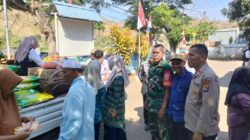 Sat Binmas Polres Bima Kota Hadiri Gerakan Pangan Murah, Dukung Stabilitas Harga dan Pasokan Pangan