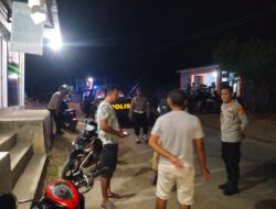Patroli Blue Light Polsek Ambalawi Antisipasi 3C, Wujudkan Situasi Aman dan Kondusif