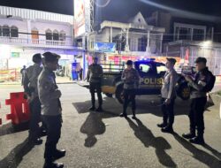 Cegah Tawuran dan Balap Liar, Polres Bima Kota Gelar Patroli Skala Besar Strong Point Rinjani