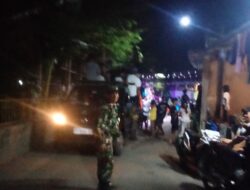 Rebak Jangkeh Berlangsung Aman, Babinsa Ingatkan Warga Jaga Ketertiban