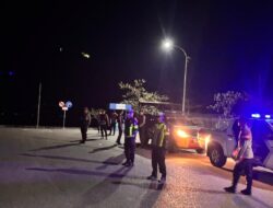 Patroli Dialogis, Piket Gabungan Fungsi Polres Bima Kabupaten Minimalisir Potensi Kriminalitas di Malam Hari
