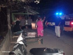 Patroli Blue Light Strong Point Polsek Asakota Sambangi Warga, Cegah Gangguan Kamtibmas