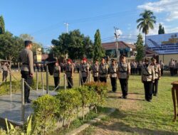 Kapolres Bima Kota Pimpin Sertijab Sejumlah PJU dan Kapolsek Jajaran