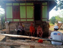 Bhabinkamtibmas Woko Sosialisasikan Larangan Karhutla dan Dorong Pemanfaatan Lahan Pekarangan