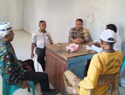 Humanis Bhabinkamtibmas Polsek Madapangga Ajak Warga Binaan Jaga Kondusifitas Kamtibmas
