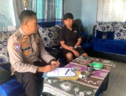 Tingkatkan Pemahaman Masyarakat Terkait Kamtibmas, Satbinmas Polres Bima Kabupaten Laksanakan Program Polmas