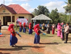 Kunker di Mapolsek Parado Kapolres Bima Kabupaten AKBP Muh.Anton Bhayangkara Gaisar S.I.K.M.H: Layani Masyarakat Dengan Humanis