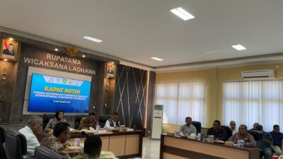 Rapat Rutin Forkopimda Sumbawa, Kapolres dan Bupati Sinergi Atasi Tambang Ilegal hingga Pengamanan Sidang