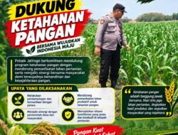 Dukung Asta Cita, Polsek Jatirogo Turun Langsung Pantau Ladang Jagung Warga Desa Sugihan