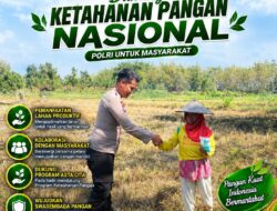 Polsek Parengan Dukung Ketahanan Pangan Nasional, Ajak Masyarakat Wujudkan Swasembada Pangan