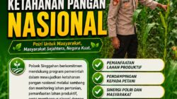 Anggota Polsek Singgahan Polresta Tuban Turun Cek Tanaman jagung Warga di Desa Mulyorejo