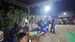 Polsek Seteluk Kawal dan Amankan Kegiatan Hiburan Musik Kecimol di Desa Kelanir