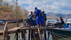 Patroli Perairan, Satpolairud Polres Bima Kabupaten Pantai Aktivitas Masyarakat di Dermaga Tradisional Punti