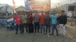 Kapolsek Belo Pimpin Pengamanan Turnamen Semi Futsal dan Volly Ball di Desa Roka