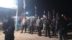 Personel Polsek Donggo Gelar Pengamanan Penutupan STQ Tingkat Kecamatan Donggo Ke-XXX