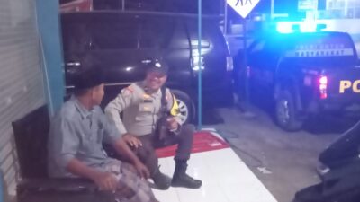 Polsek Ambalawi Gelar Patroli Blue Light, Antisipasi 3C dan Gangguan Kamtibmas