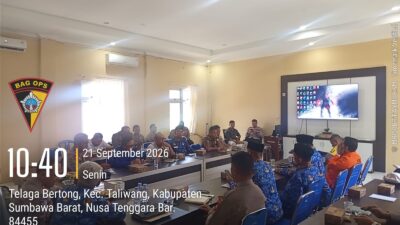 Polres Sumbawa Barat Gelar Rakor Simulasi Sispam Kota 2026, Matangkan Kesiapan Pengamanan Pilkades Serentak