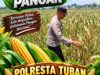 Polri dukung progam Astacita, Polsek Jatirogo Polresta Tuban Turun Cek Tanaman jagung Warga di Desa Paseyan