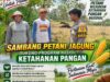 Anggota Polsek Parengan Sambang Petani Jagung, Dukung Program Nasional Ketahanan Pangan
