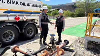 Unit Obvit Sat Samapta Polres Bima Kota Tingkatkan Pengamanan di PLTMG Bonto