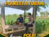 Bhabinkamtibmas Polsek Tuban Sambang Warga, Dukung Ketahanan Pangan Nasional