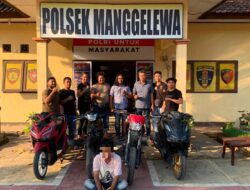 Polsek Manggelewa Ungkap Kasus Curanmor, Satu Terduga Pelaku Diamankan Bersama Empat Sepeda Motor