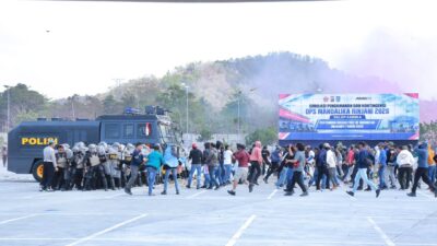 Jelang MotoGP Mandalika 2026, Polda NTB Gelar Simulasi Pengamanan dan Kontinjensi