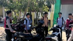 Patroli di Telaga Bertong, Polisi Ingatkan Pelajar Langsung Pulang Usai Sekolah