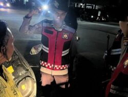 Patroli Malam di Jalan Baru, Polisi Periksa Kendaraan Antisipasi Narkoba, Miras dan Sajam