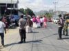 Sat Samapta Kawal Pawai Ta’ruf MTQ XXII Sumbawa Barat, Ajak Warga Jaga Kamtibmas