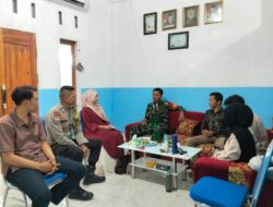 Bhabinkamtibmas Desa Tembeng Putik Sambangi MBG Yayasan Az Zuhri, Ajak Karyawan Jaga Kamtibmas