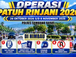 Polres Sumbawa Barat Gelar Operasi Patuh Rinjani 2026, Kedepankan Edukasi dan Keselamatan Berlalu Lintas