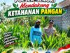 Mendukung Asta Cita Presiden Dibidang Ketahanan Pangan Polisi RW Polsek Senori Polresta Tuban Pantau Kodisi Tanaman Jagung Milik Warga Desa Medalem