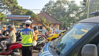 Sat Lantas Polres Bima Kota Gelar Penling Kamseltibcarlantas, Edukasi Pengendara Utamakan Keselamatan