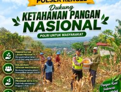 Polri Dukung Astacita, Polsek Rengel Polresta Tuban Turun Cek Tanaman Jagung Warga di Desa Pekuwon