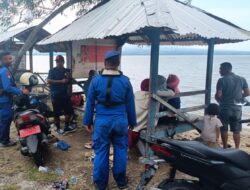 Hadirkan Rasa Nyaman, Satpolairud Polres Bima Kabupaten Gelar Patroli Wisata di Pantai Kalaki