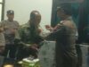 Kapolsek Woha dan Personelnya Sambangi Koramil 1608/04 Woha Ucapkan Selamat HUT TNI ke 81